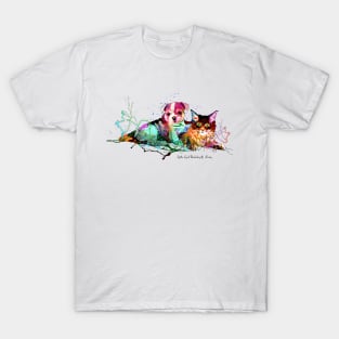 Little Lord Bouledog And Katy T-Shirt